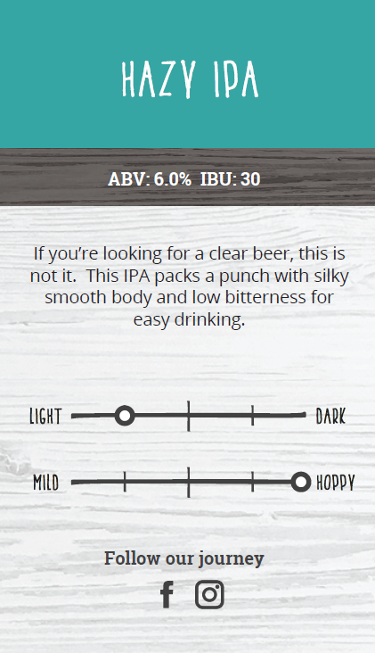 OUR BEER – RUSTICREEL